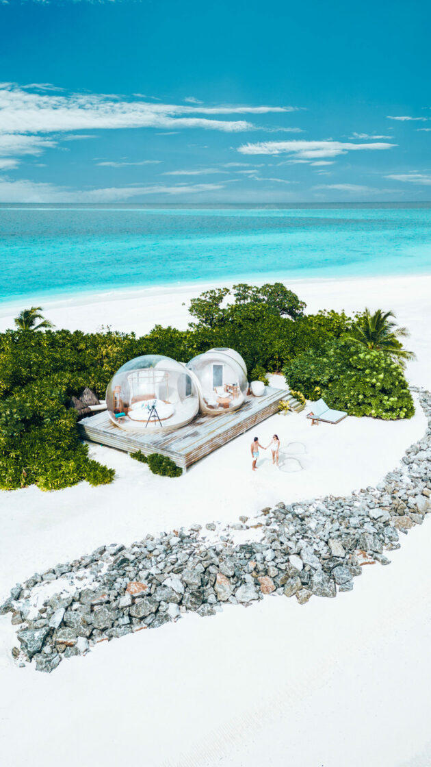 Dream bubble at Finolhu